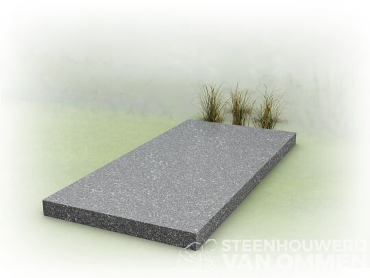 Grafzerk dicht lichtgrijs