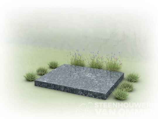 Kort graf letterplaat