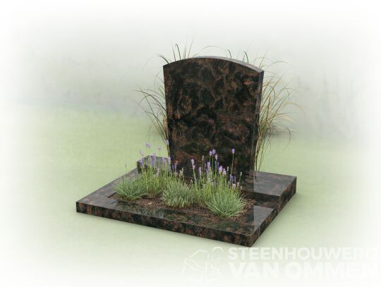 Kort graf met klassieke toog vorm