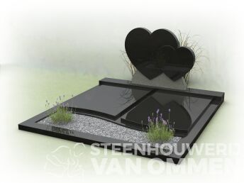 Familiegraf met dubbele harten