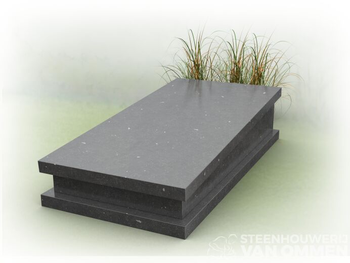 Grafzerk Belgisch hardsteen foto 1