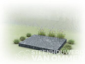 Kort graf letterplaat