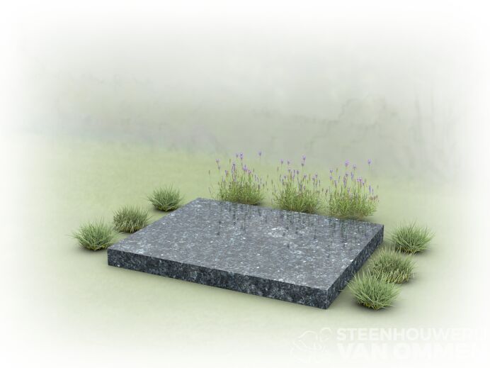 Kort graf letterplaat foto 1