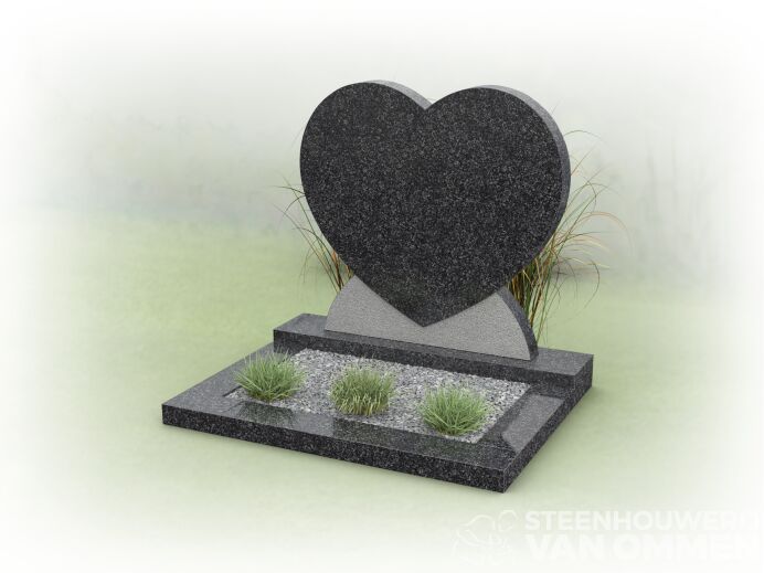 Kort graf met hartvorm foto 1