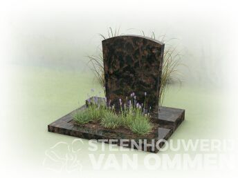 Kort graf met klassieke toog vorm