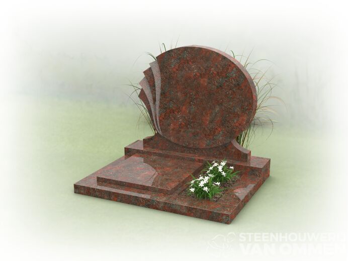 Kort graf waaier letterplaat foto 1