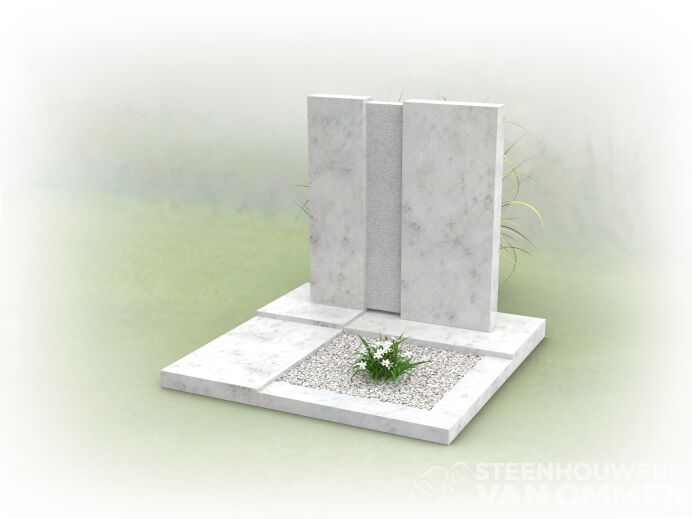 Kort graf witte letterplaat foto 1